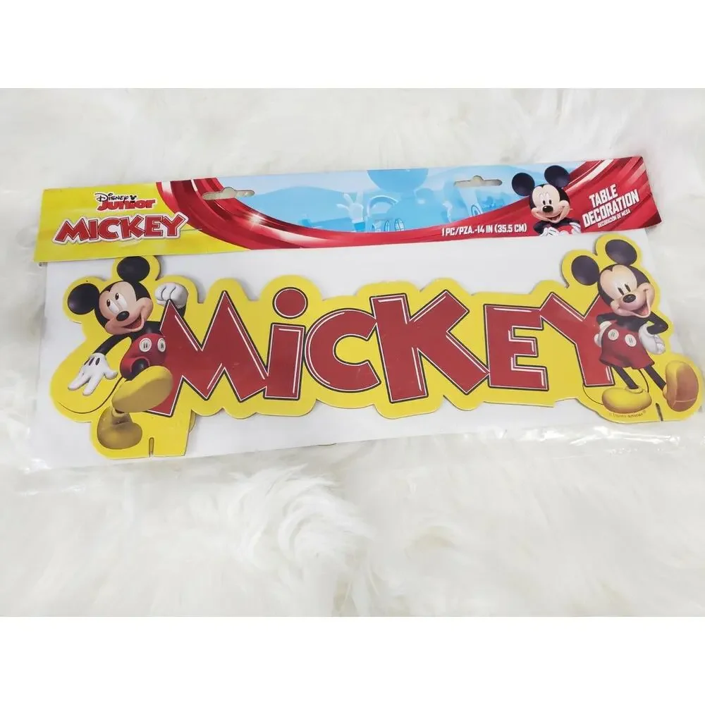 Lot 3 Mickey Mouse Forever Table Centerpiece Decoration Birthday‎ Party Supplies
